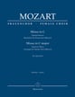 Missa in C Major, K. 220 (196b) SSAA Full Score cover